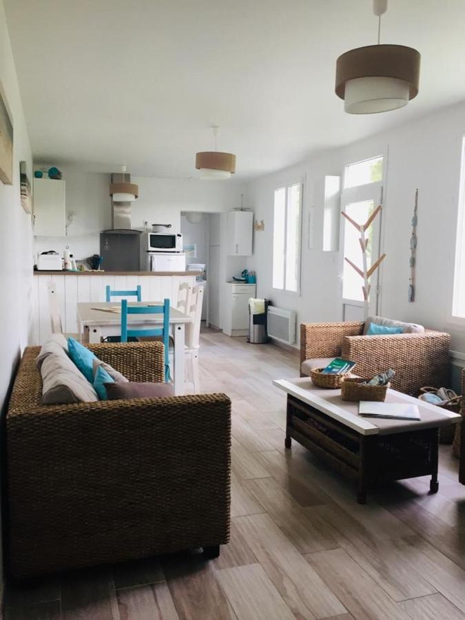 La Longere A La Mer 6 Pers 3 Chambres Grand Jardin Clot A Fort-Mahon-Plage Bagian luar foto